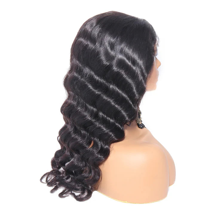 Cacaolux 4x4 Lace Wig Loose Wave 150% Density Front Lace Wig with Free Shipping