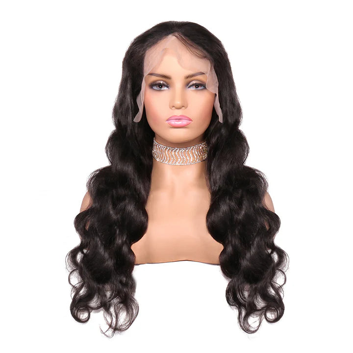 Cacaolux 180% Density 13x6 Lace Front Wig Brazilian Body Wave Human Hair Lace Wigs