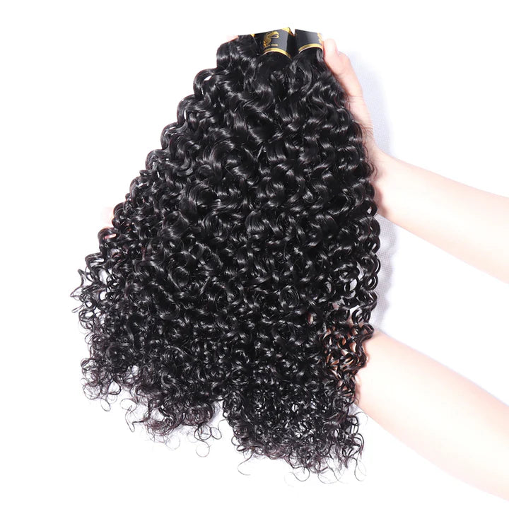 Brazilian Human Hair Bundles Italian Wave Weave Virgin Italian Curly Hair Bundles Sew In Hair Extensions