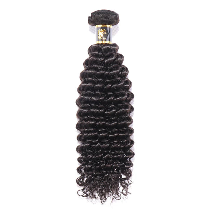 1 Bundle Deal Deep Wave Virgin Hair 100% Unprocessed Human Hair Weave Worldwide Free Shipping