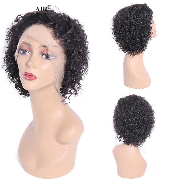 Cacaolux Curly Pixie Cut Wig For Black Women Human Hair Wigs Lace Wigs