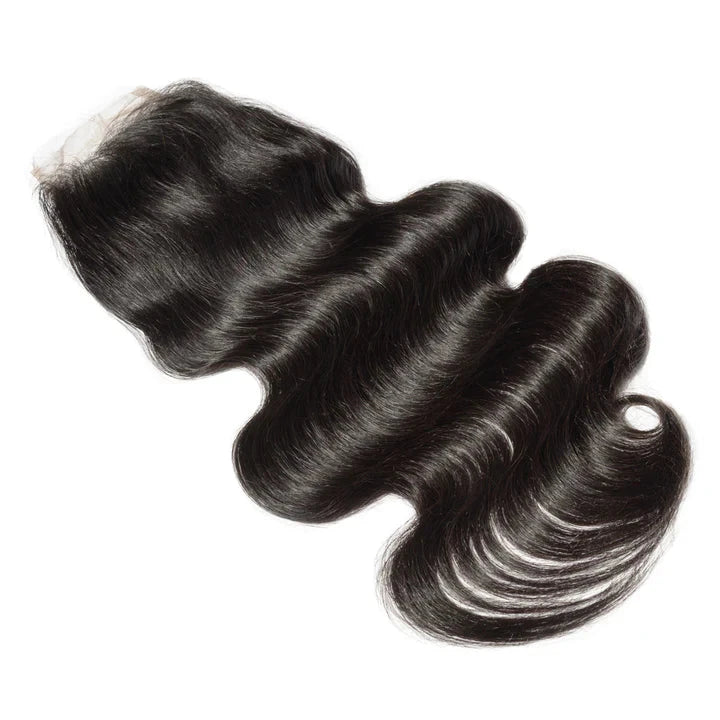 Brazilian Body Wave Closure 100% Human Hair Hand Tied 4x4 Lace Closure