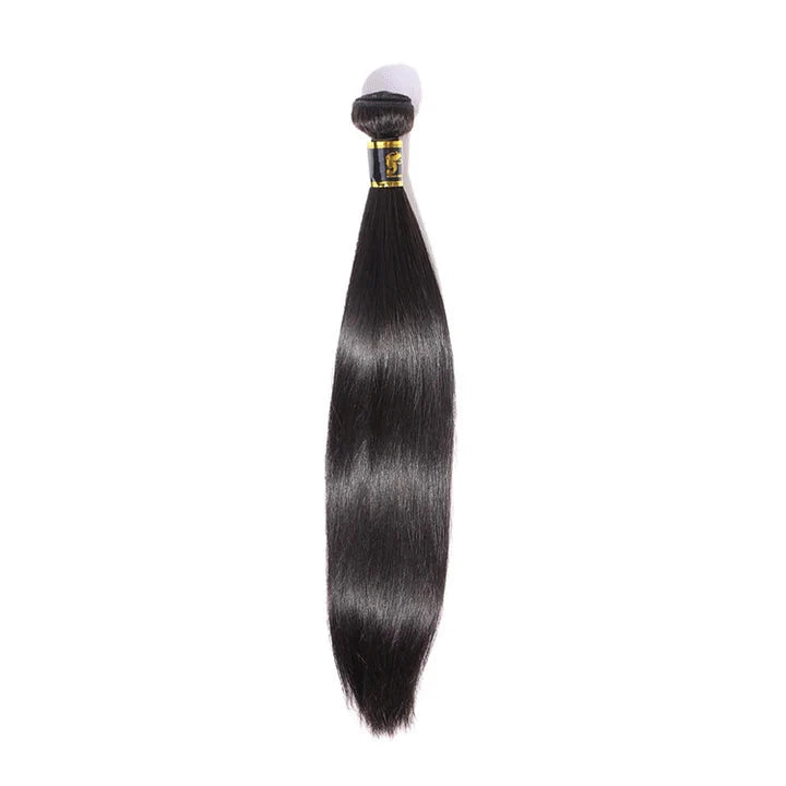 Straight Human Hair Bundle Unprocessed Virgin Human Hair 1pc Bundle Deal