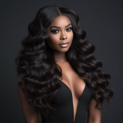 Brazilian Hair 4X4 Body Wave Middle Part Lace Closure Pre Plucked with Baby Hair For Black Women Free Shipping