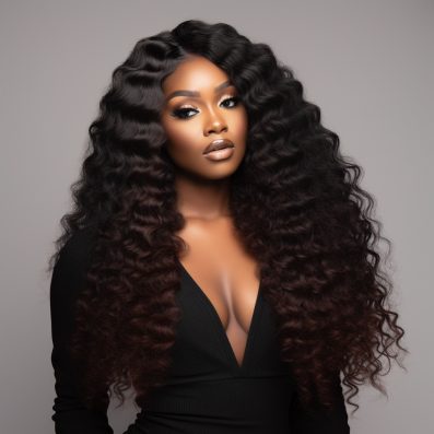 1 Bundle Deal Deep Wave Virgin Hair 100% Unprocessed Human Hair Weave Worldwide Free Shipping